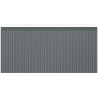 Mexen Rivel dulap de baie 100 cm cu chiuvetă Otis, 1 sertar, canelat, grafit mat/alb mat - 91A20-10047-1-BF66-W18M01
