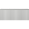 Mexen Rivel dulap de baie 120 cm cu lavoar Otis, 1 sertar, riflat, gri mat/alb mat - 91A20-12047-1-BF62-W18M01