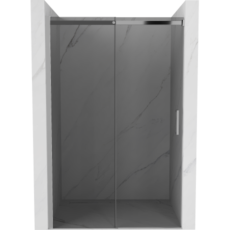 Mexen Omega toló zuhanyajtó 100 cm, grafit, króm - 825-100-000-01-40