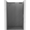 Mexen Omega 120 cm-es toló zuhanyajtó, grafit, króm - 825-120-000-01-40