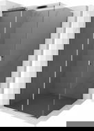 Mexen Omega cabină de duș glisantă 100 x 100 cm, grafit, crom - 825-100-100-01-40