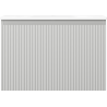 Mexen Rivel dulap baie 70 cm cu lavoar Vela, 1 sertar, riflat, gri mat/alb mat - 91A20-07047-1-BF62-W23M01
