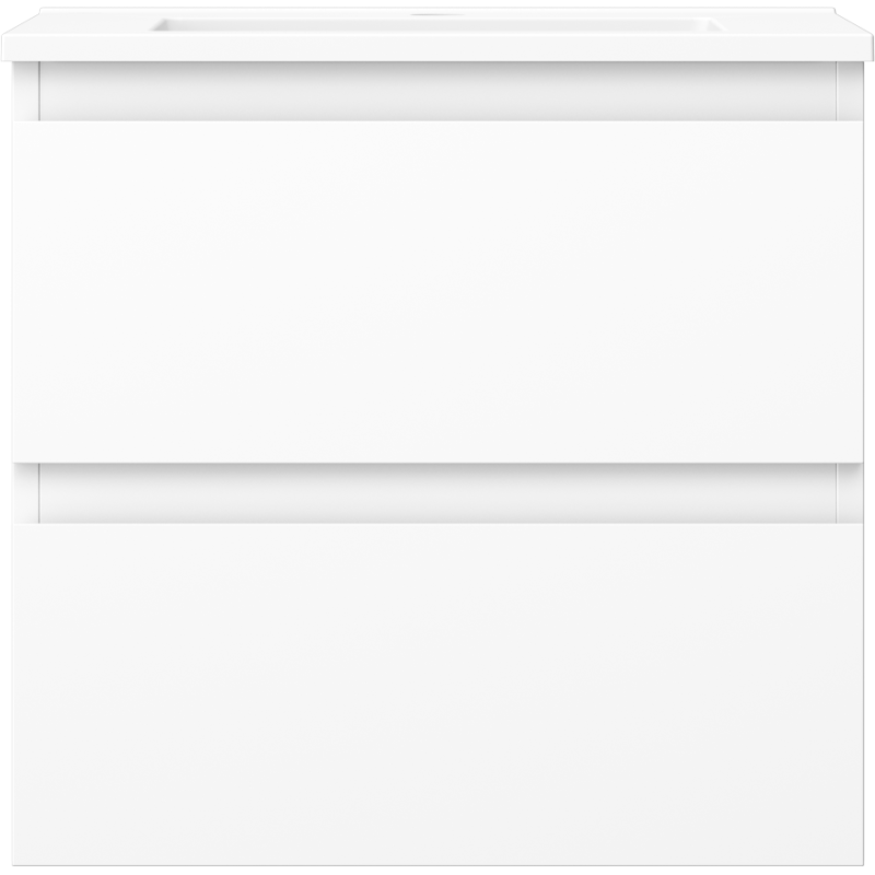 Mexen Orio fürdőszobai szekrény 50 cm mosdóval Otis, 2 fiók, fehér matt - 91A10-05047-2-BFF01-W18M01