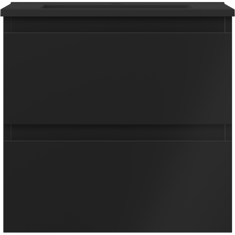 Mexen Orio dulap baie 50 cm cu chiuvetă Otis, 2 sertare, negru mat - 91A10-05047-2-BFF71-W18M71