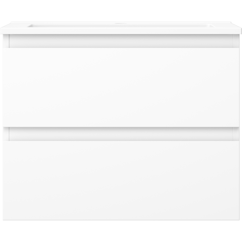 Mexen Orio 60 cm-es fürdőszobai szekrény Otis mosdóval, 2 fiók, fehér matt - 91A10-06047-2-BFF01-W18M01