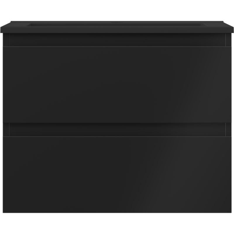 Mexen Orio dulap baie 60 cm cu chiuvetă Otis, 2 sertare, negru mat - 91A10-06047-2-BFF71-W18M71