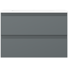 Mexen Orio dulap de baie 70 cm cu lavoar Otis, 2 sertare, grafit mat/alb mat - 91A10-07047-2-BFF66-W18M01