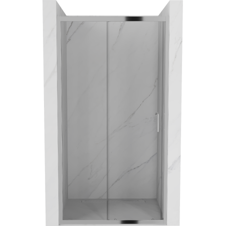 Mexen Apia toló zuhanyajtó, 100 cm, átlátszó, króm - 845-100-000-01-00