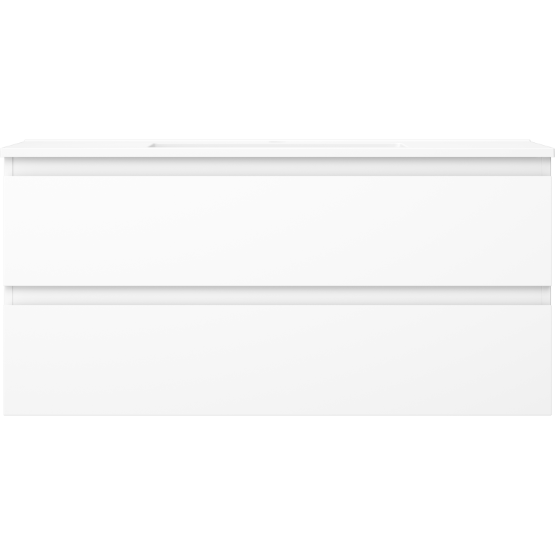 Mexen Orio dulap baie 100 cm cu lavoar Otis, 2 sertare, alb mat - 91A10-10047-2-BFF01-W18M01