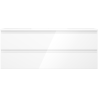 Mexen Orio dulap baie 120 cm cu lavoar Otis, 2 sertare, alb lucios - 91A10-12047-2-BFF00-W18M00