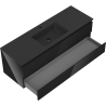 Mexen Orio dulap baie 140 cm cu chiuvetă Otis, 2 sertare, negru lucios/negru mat - 91A10-14047-2-BFF70-W18M71