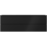 Mexen Orio dulap de baie 140 cm cu chiuvetă Otis, 2 sertare, negru mat - 91A10-14047-2-BFF71-W18M71
