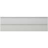 Mexen Orio dulap baie 160 cm cu lavoar Otis, 2 sertare, gri mat/alb mat - 91A10-16047-2-BFF62-W18M01