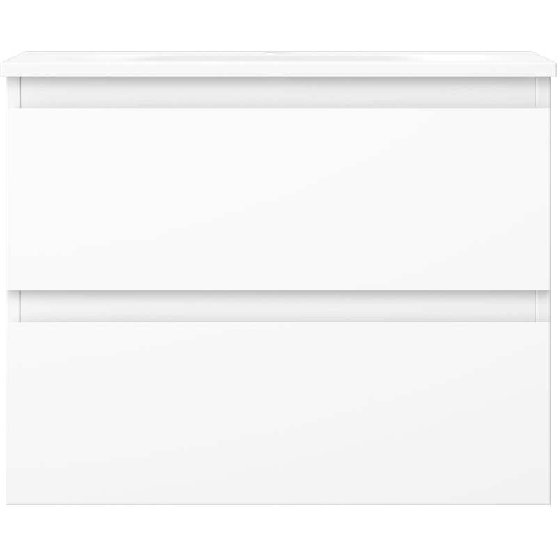 Mexen Orio dulap de baie 60 cm cu chiuvetă Vela, 2 sertare, alb mat - 91A10-06047-2-BFF01-W23M01