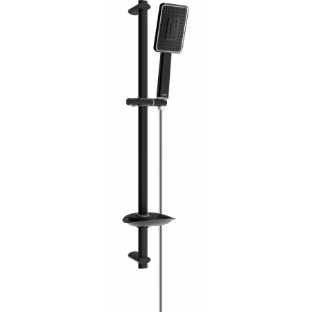 Mexen DB54 set de duș glisant, negru/crom - 785544584-17
