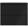Mexen Orio dulap baie 60 cm cu chiuvetă Vela, 2 sertare, negru mat - 91A10-06047-2-BFF71-W23M71