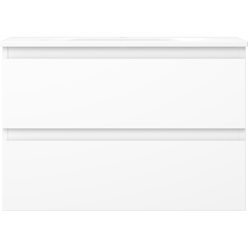 Mexen Orio dulap baie 70 cm cu lavoar Vela, 2 sertare, alb mat - 91A10-07047-2-BFF01-W23M01