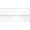 Mexen Orio dulap de baie 100 cm cu chiuvetă Vela, 2 sertare, alb lucios - 91A10-10047-2-BFF00-W23M00