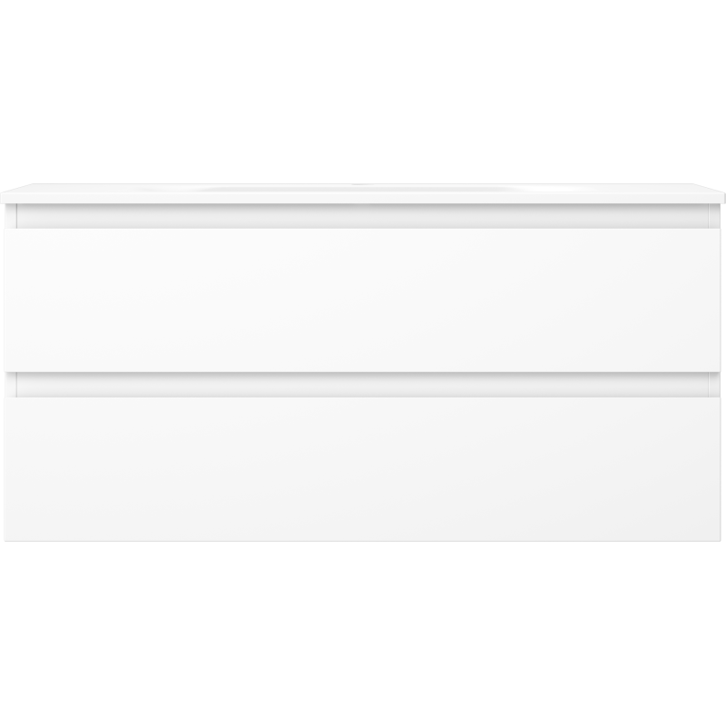 Mexen Orio dulap baie 100 cm cu chiuvetă Vela, 2 sertare, alb mat - 91A10-10047-2-BFF01-W23M01