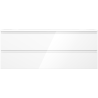 Mexen Orio dulap baie 120 cm cu lavoar Vela, 2 sertare, alb lucios - 91A10-12047-2-BFF00-W23M00