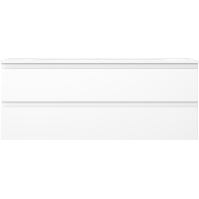 Mexen Orio dulap baie 120 cm cu lavoar Vela, 2 sertare, alb mat - 91A10-12047-2-BFF01-W23M01