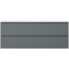 Mexen Orio dulap băi 120 cm cu lavoar Vela, 2 sertare, grafit mat/alb mat - 91A10-12047-2-BFF66-W23M01