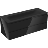Mexen Orio dulap baie 120 cm cu chiuvetă Vela, 2 sertare, negru lucios/negru mat - 91A10-12047-2-BFF70-W23M71