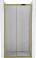 Mexen Apia ușă de duș glisantă 100 cm, transparentă, aurie - 845-100-000-50-00