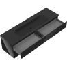 Mexen Orio dulap baie 160 cm cu lavoar Vela, 2 sertare, negru lucios/negru mat - 91A10-16047-2-BFF70-W23M71