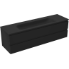 Mexen Orio dulap baie 160 cm cu lavoar Vela, 2 sertare, negru mat - 91A10-16047-2-BFF71-W23M71