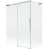 Mexen Rox L paravan cadă cu 2 panouri glisante 120 + 70 x 150 cm, transparent, crom - 8C9L-120-070-01-00