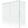 Mexen Rox L paravan de duș cu două uși glisante 150 + 70 x 150 cm, transparent, alb - 8C9L-150-070-20-00