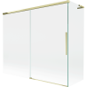 Mexen Rox L paravan cadă 2-canate glisant 180 + 90 x 150 cm, transparent, auriu - 8C9L-180-090-50-00
