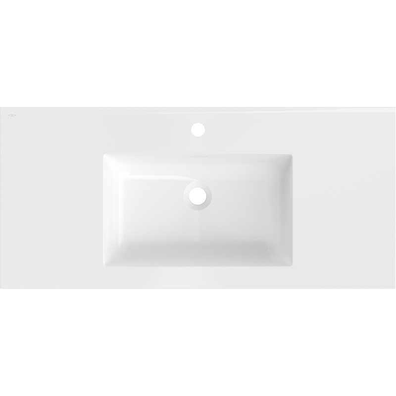 Mexen Otis pultba süllyesztett mosdó 101 x 46,5 cm, fényes fehér - 25181000