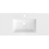 Mexen Otis chiuvetă încorporată în blatul de 101 x 46,5 cm, alb lucios - 25181000