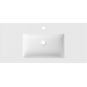 Mexen Otis bejárati mosdókagyló 101 x 46,5 cm, fehér matt - 25181001