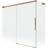 Mexen Rox L paravan cadă 2-pal menționat 170 + 75 x 150 cm, transparent, aur rose - 8C9L-170-075-60-00
