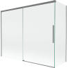 Mexen Rox paravan de baie cu 2 aripi glisante 190 + 80 x 150 cm, transparent, gun metal - 8C9-190-080-95-00