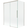 Paravan de duș Mexen Rox cu 2 uși glisante 120 + 70 x 150 cm, transparent, nichel periat - 8C9-120-070-97-00