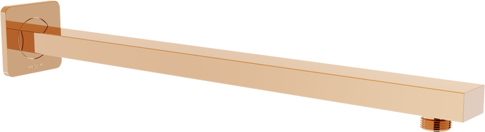 Mexen braț de duș de perete 40 cm aur roz - 79112-60