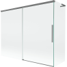 Mexen Rox L paravan de duș cu două uși glisante 190 + 80 x 150 cm, transparent, gun metal - 8C9L-190-080-95-00