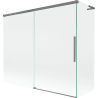 Mexen Rox L paravan de cadă, culisant cu 2 uși, 180 + 90 x 150 cm, transparent, gun metal - 8C9L-180-090-95-00