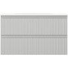 Mexen Rivel dulap baie 80 cm cu lavoar Vela, 2 sertare, striat, gri mat/alb mat - 91A20-08047-2-BFF62-W23M01