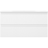 Mexen Rivel dulap baie 90 cm cu lavoar Vela, 2 sertare, canelat, alb mat - 91A20-09047-2-BFF01-W23M01