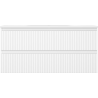 Mexen Rivel dulap baie 100 cm cu lavoar Vela, 2 sertare, șanfrenat , alb mat - 91A20-10047-2-BFF01-W23M01