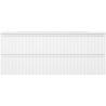 Bibliotecă de baie Mexen Rivel 120 cm cu lavoar Vela, 2 sertare, cu caneluri, alb mat - 91A20-12047-2-BFF01-W23M01