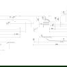 Mexen Rivel dulap baie 140 cm cu chiuvetă Vela, 2 sertare, canelată, negru mat - 91A20-14047-2-BFF71-W23M71