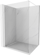 Mexen Kioto Perete de duș Walk-in 160 x 200 cm, transparent 8 mm, alb - 800-160-101-20-00