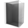 Mexen Kioto Walk-in zuhanyfal 70 x 200 cm, grafit 8 mm, fehér - 800-070-101-20-40