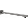 Mexen fali zuhanykar fali 40 cm, szálcsiszolt pisztoly szürke - 79112-66